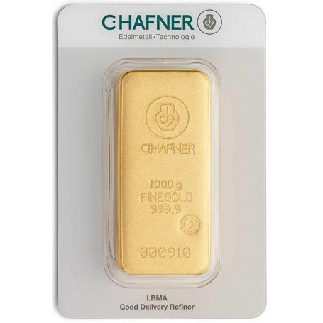 Lingot or C. HAFNER 1 kg