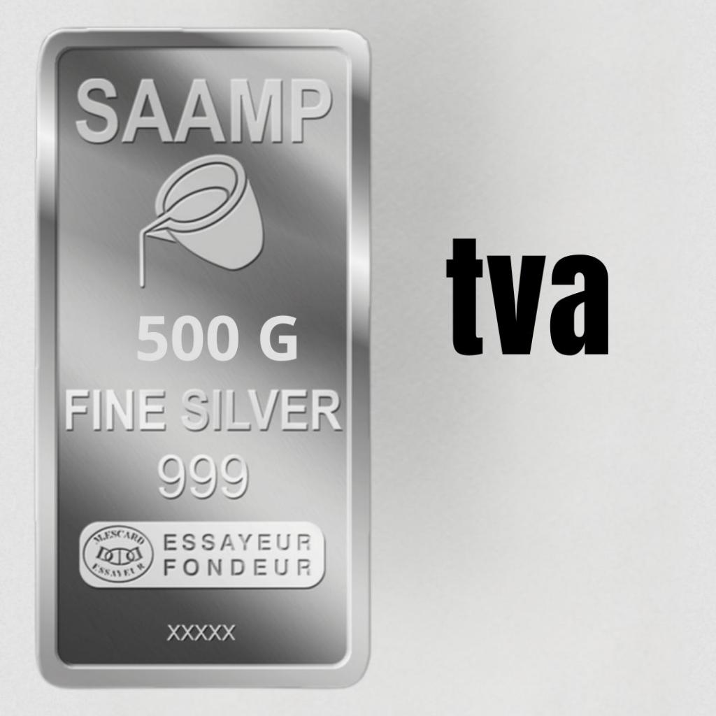 Lingot argent 500 g